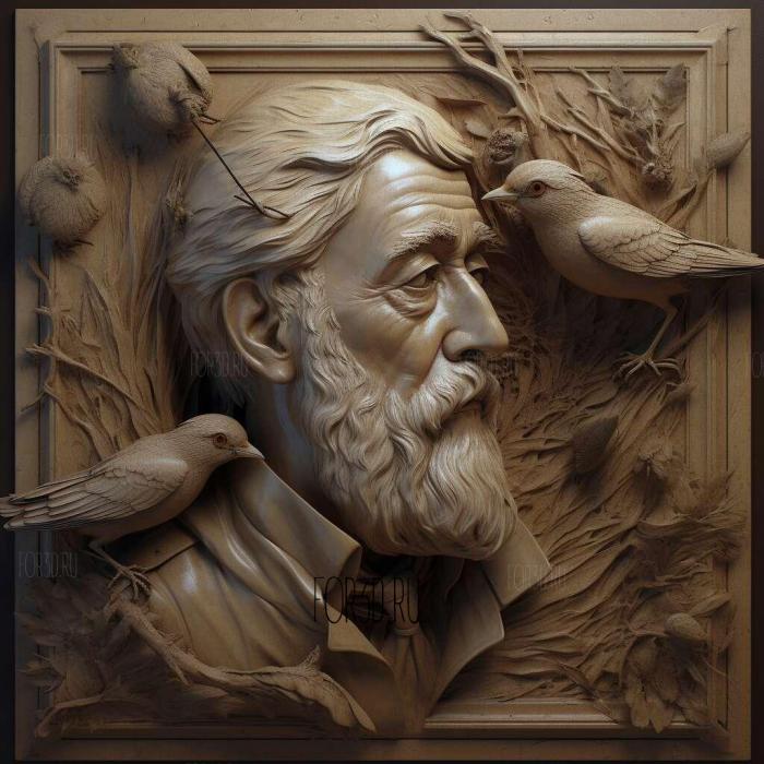 baptiste monge 4 stl model for CNC